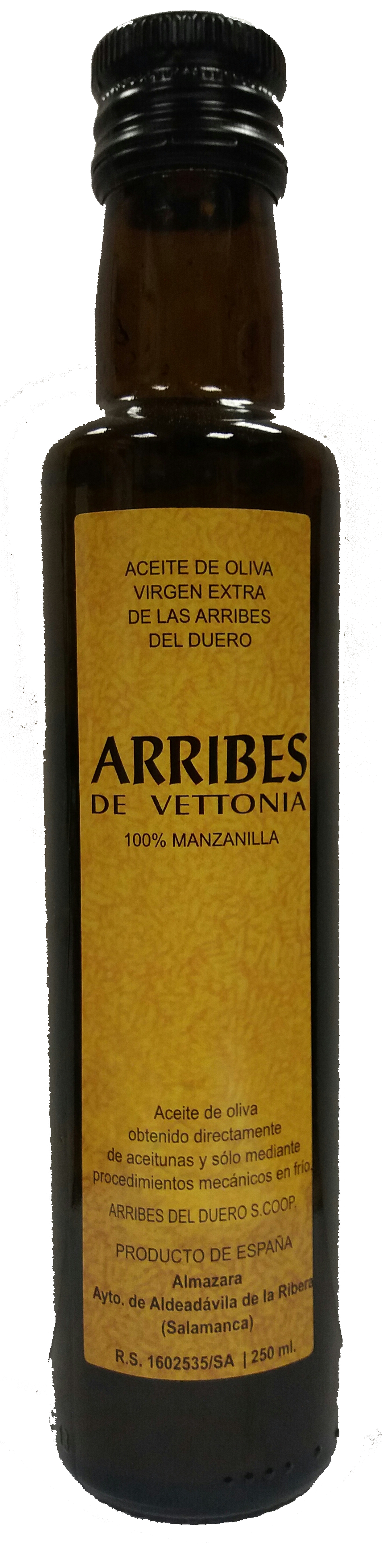 Botella aceite arribes 25cl